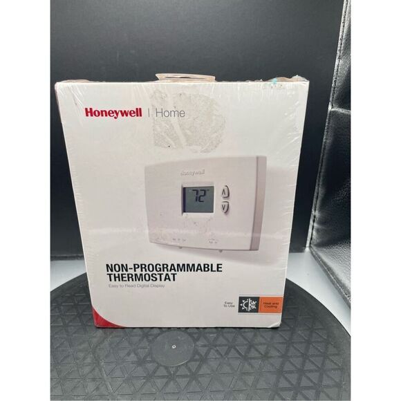 HONEYWELL NON-PROGRAMMABLE THERMOSTAT  Model/Modelo RTHL111B1001 HEAT AND AC - Picture 1 of 6